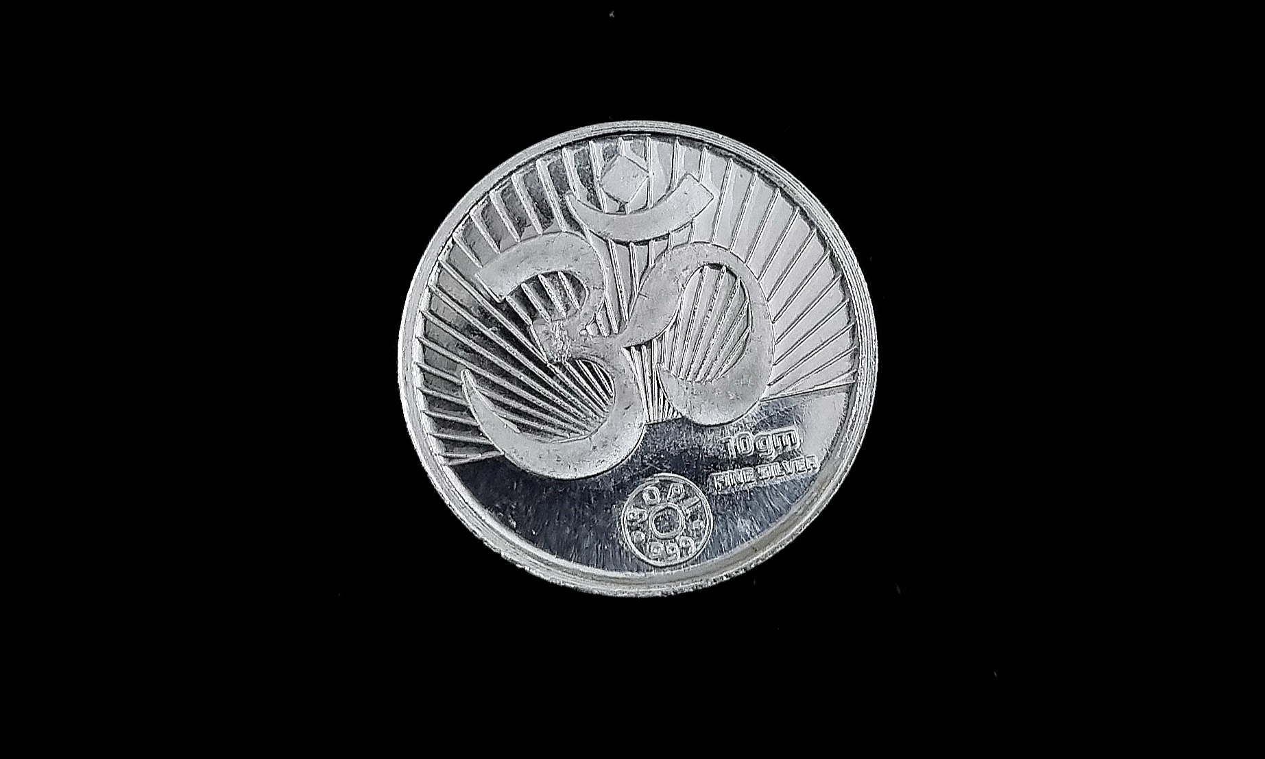 10 Grams Pure 999 Laxmi Ganesh Silver Coin