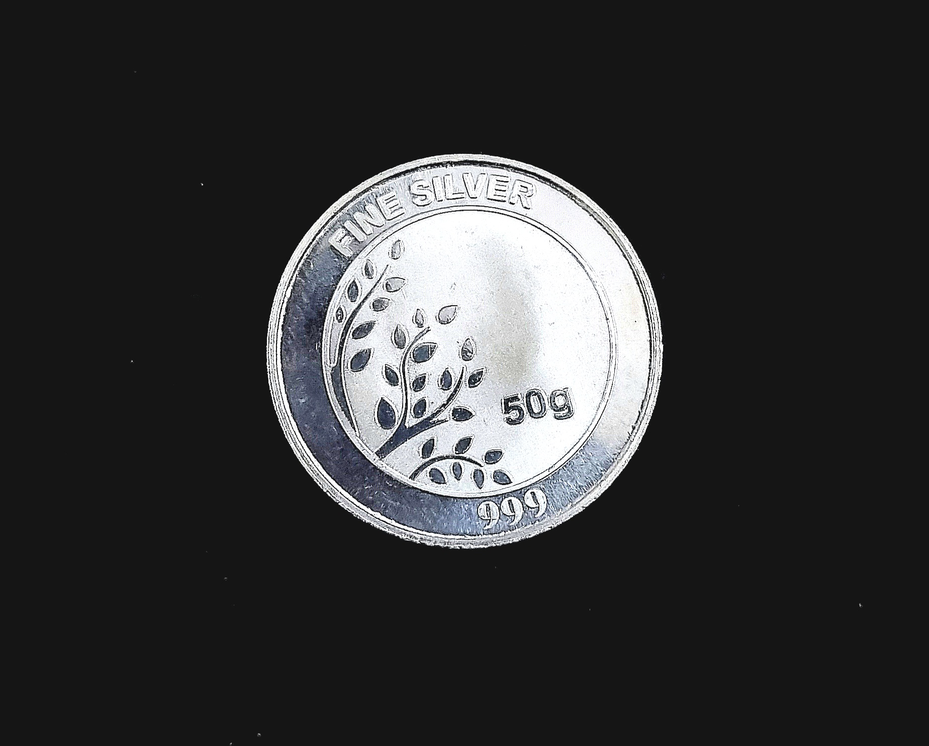 50 Gram Pure 999 Silver Coin