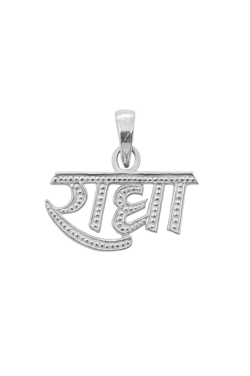 Silver Radha Pendant (Only Pendant)