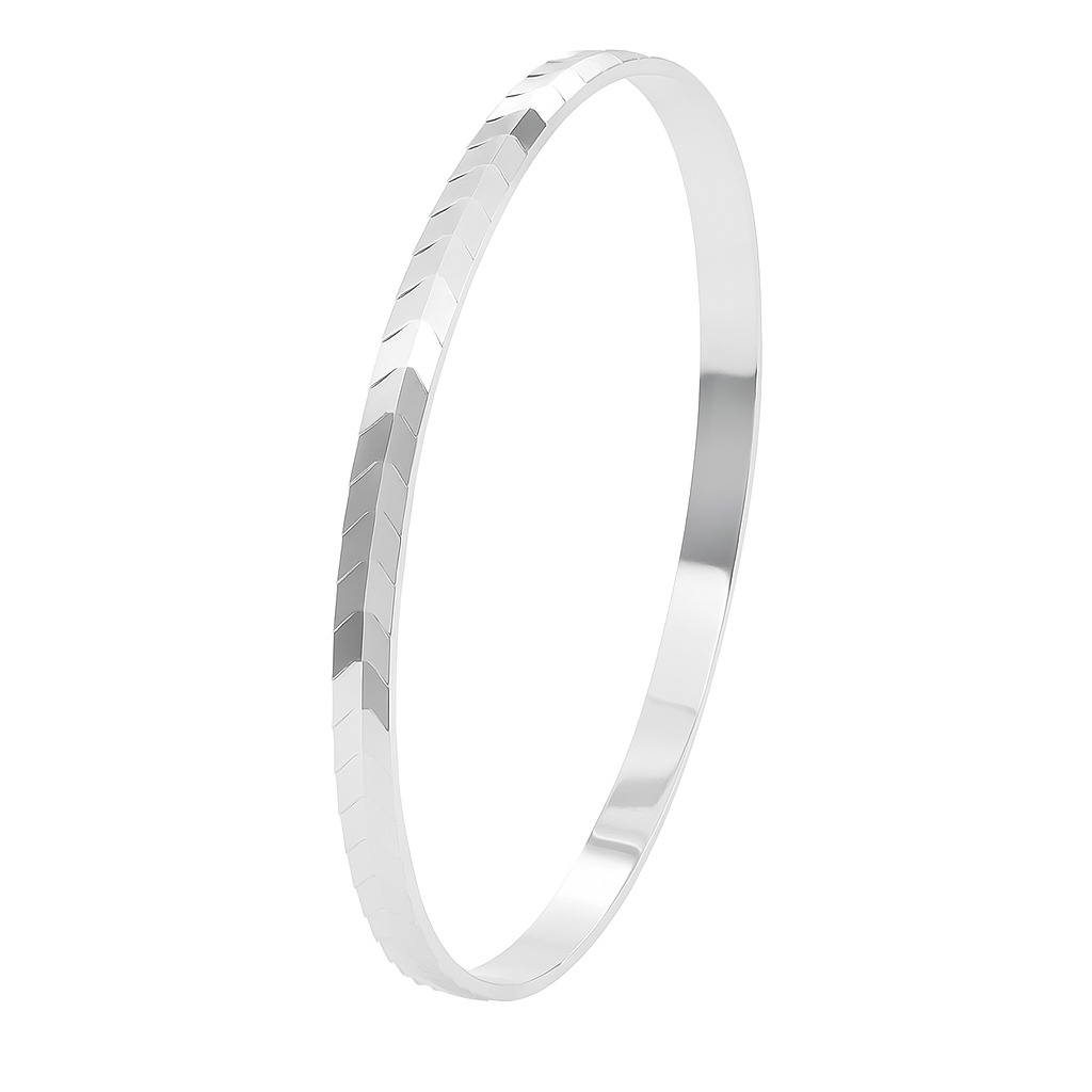 Designer Silver bangle By swarn jewels