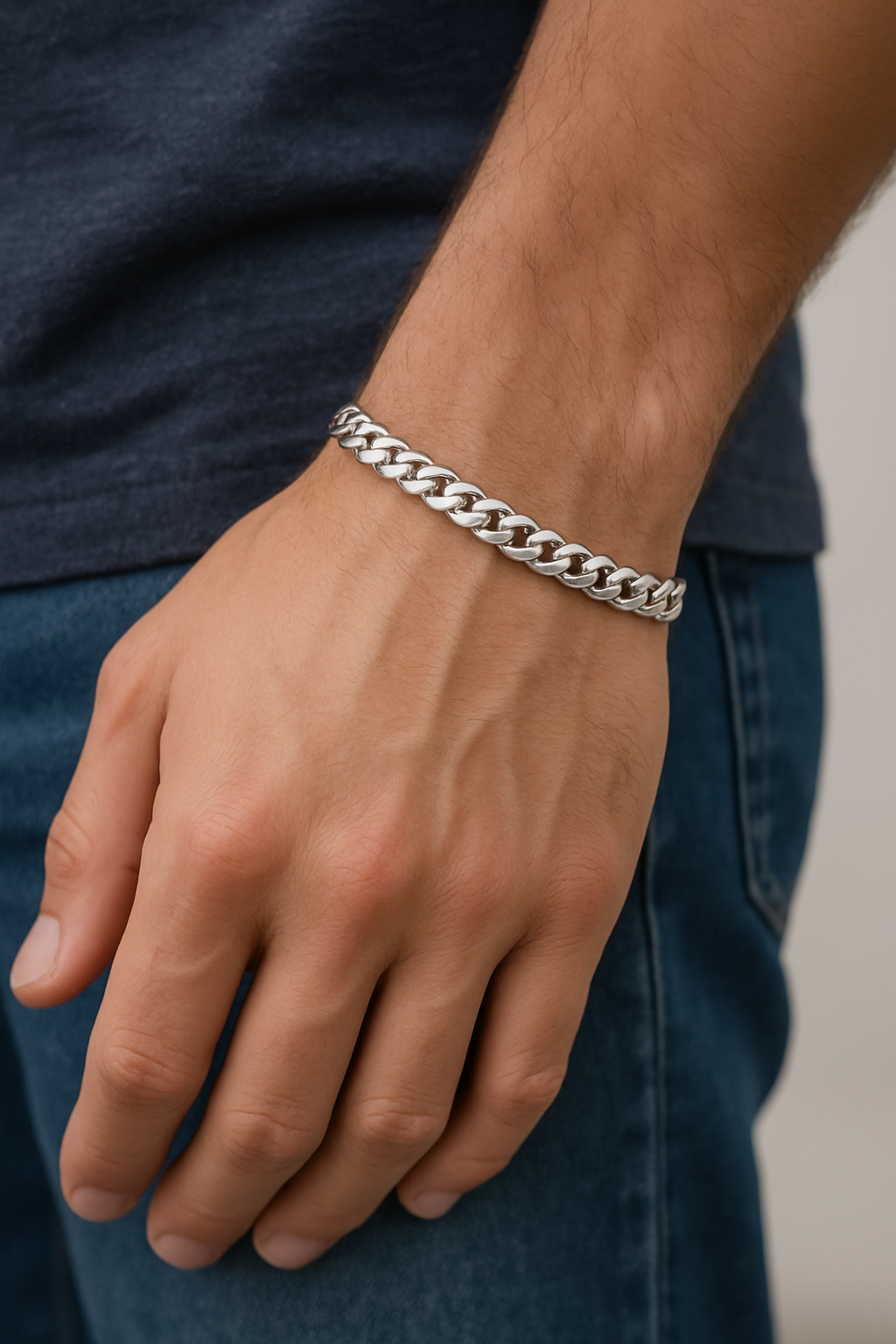 Men's Silver Bracelet
