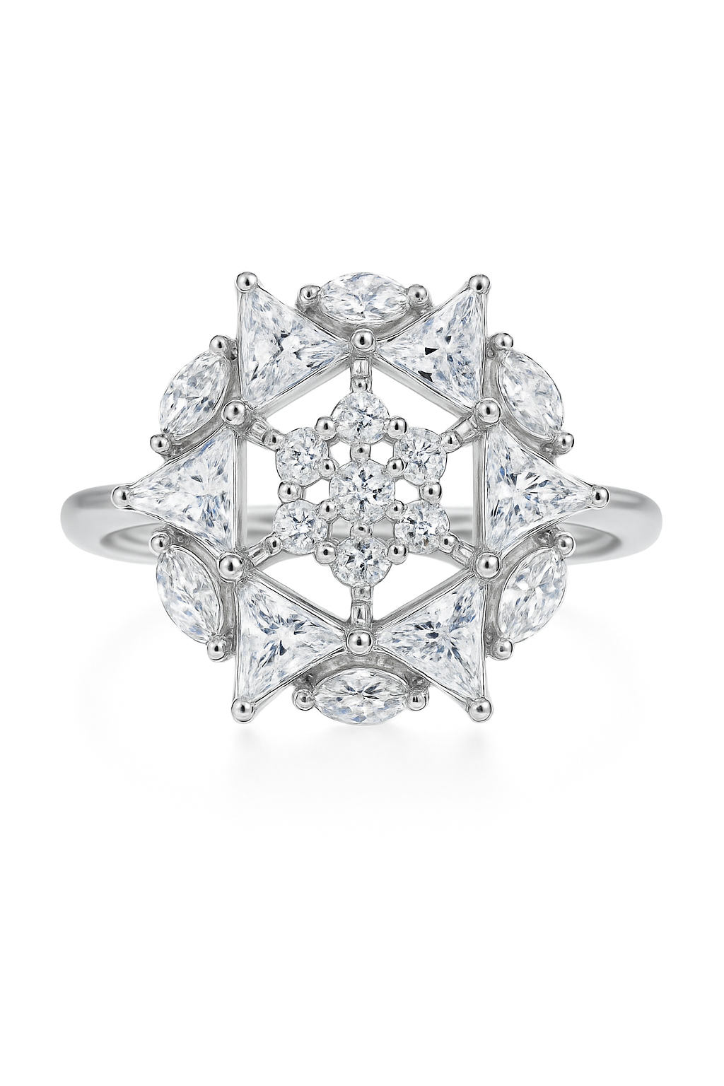 Silver Cocktail Ring