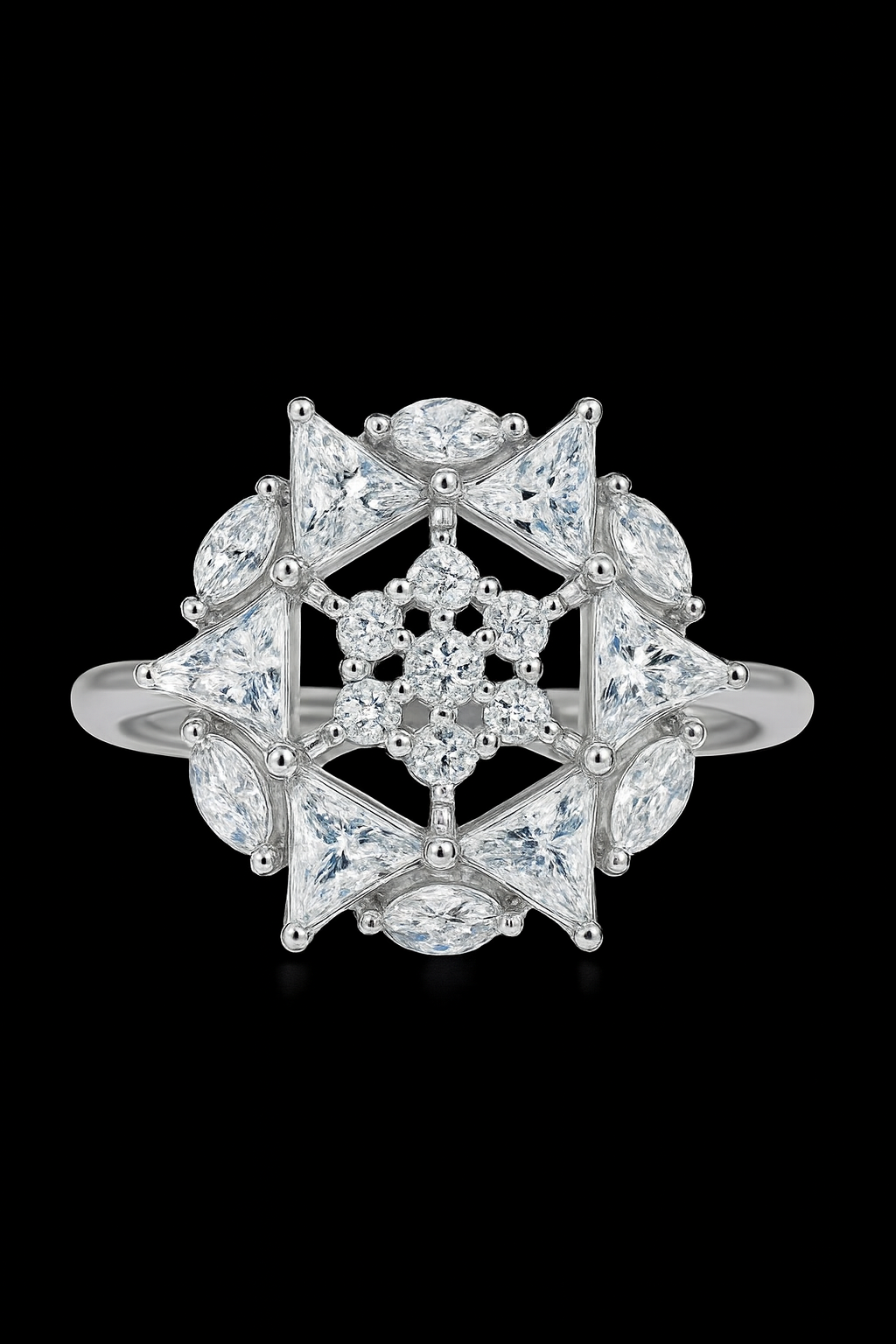 Silver Cocktail Ring