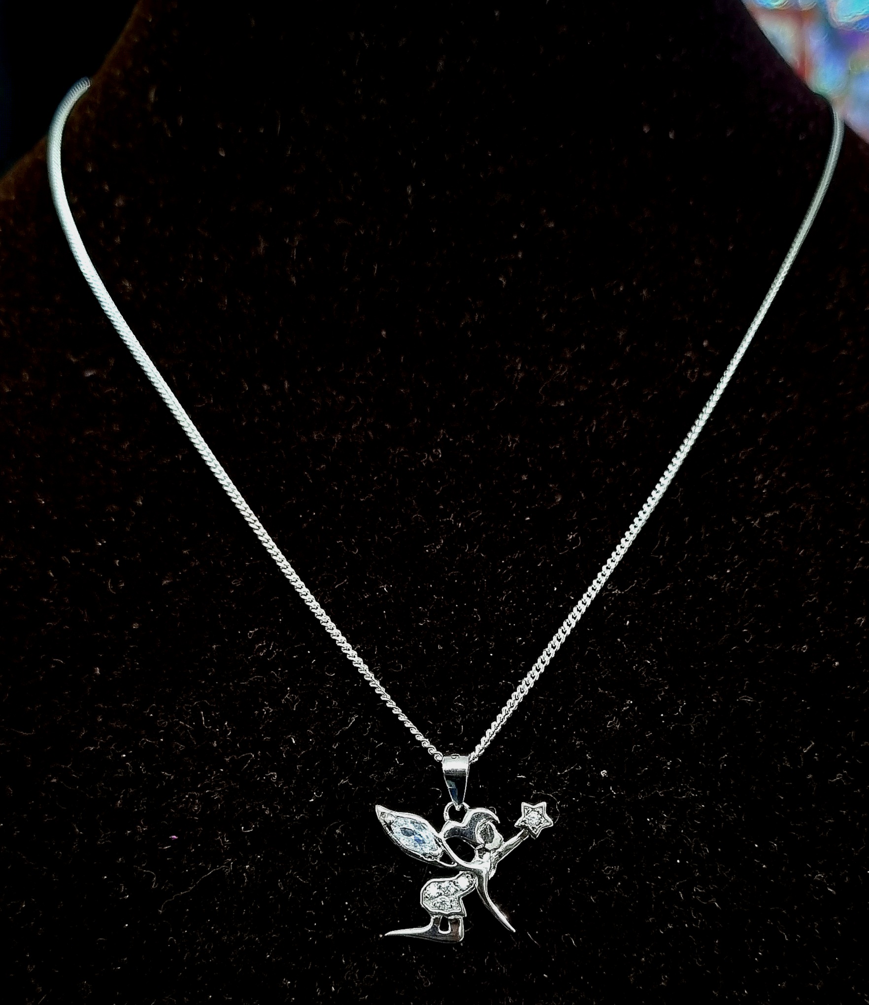 Fairy Pendant Necklace By Swarn Jewels