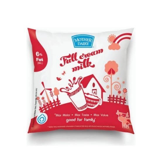 MOTHER DAIRY FULL CREAM (0.5L/1L)