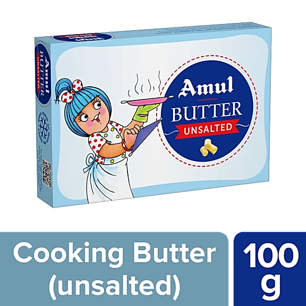 Amul Unsalted Butter (100g)
