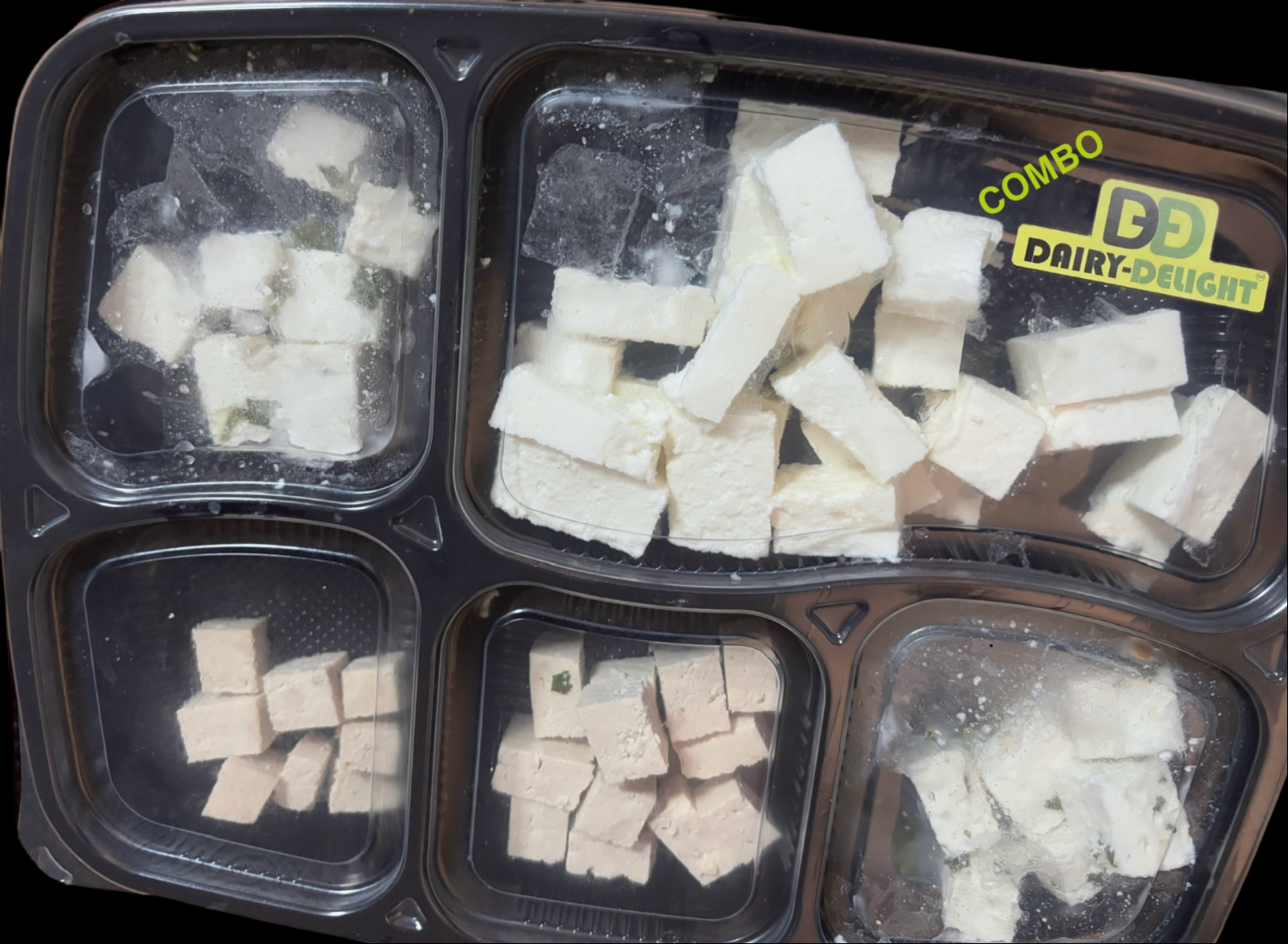 PANEER COMBO (MALAI PANEER + JEERA PANEER + SOYA PANEER + LOW-FAT PANEER)