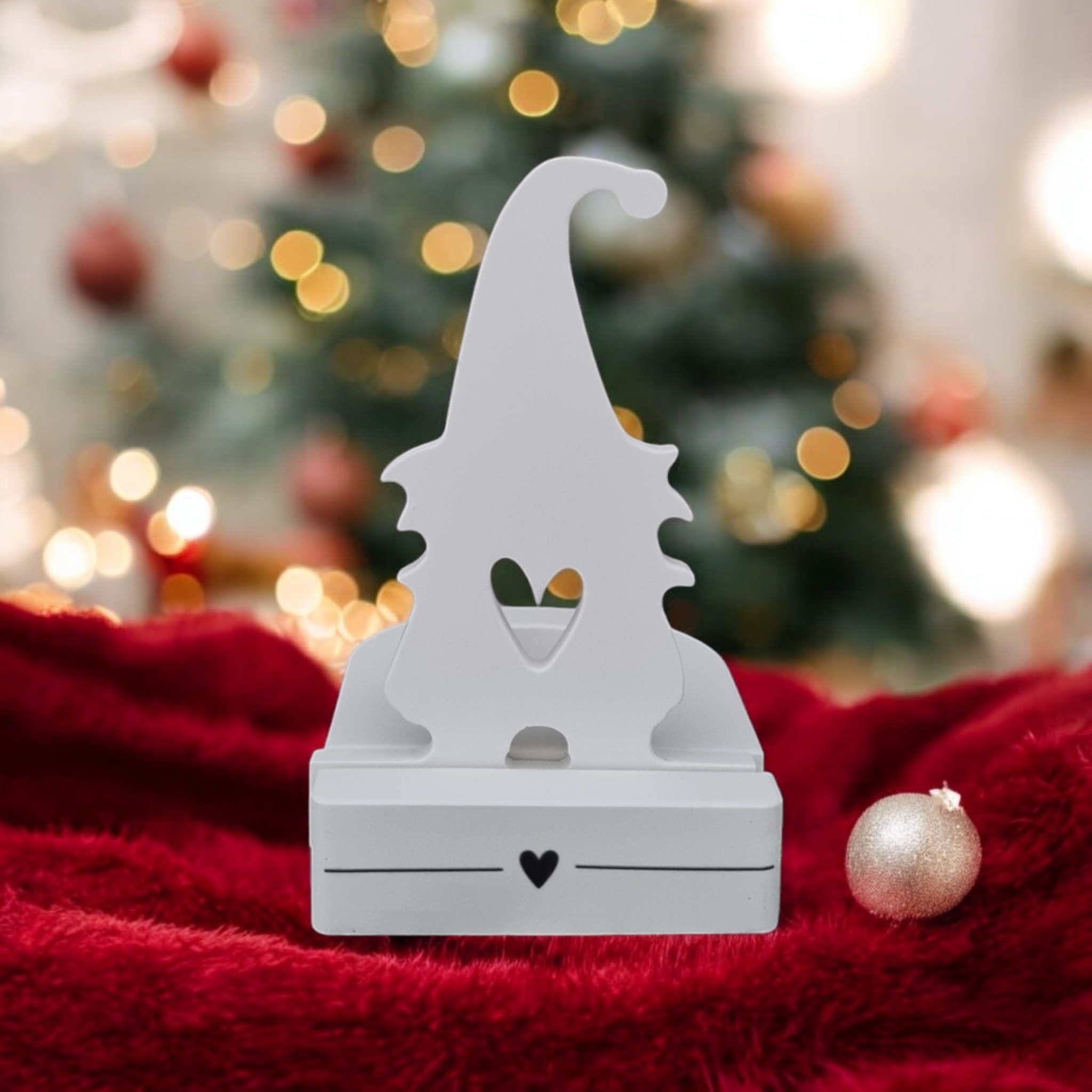 Teelichthalter (Wichtel, Stern, Herz, Haus)