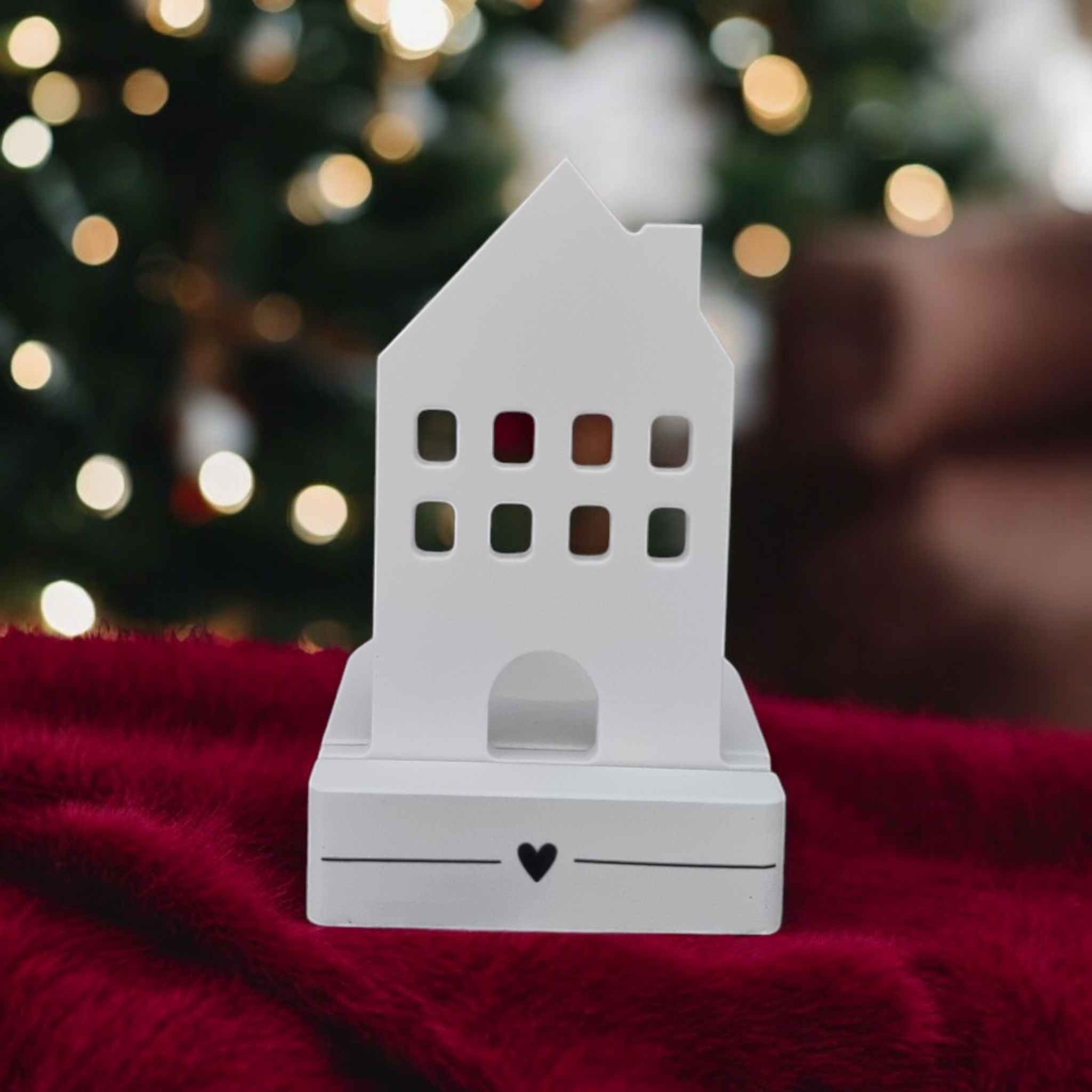 Teelichthalter (Wichtel, Stern, Herz, Haus)