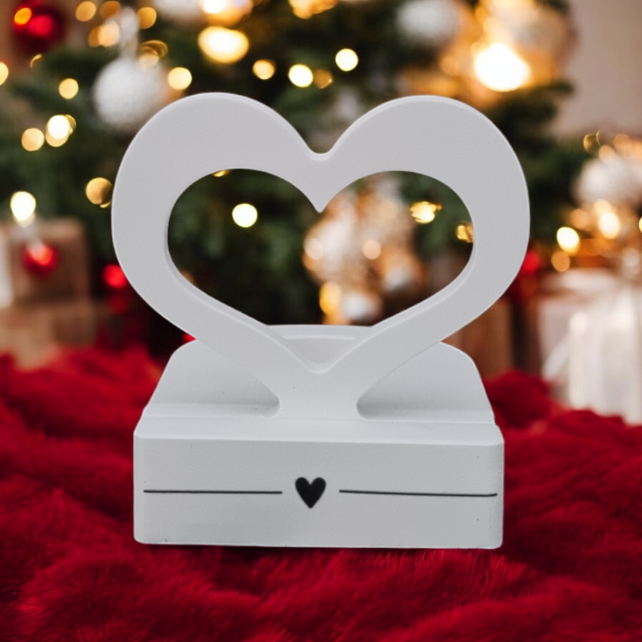 Teelichthalter (Wichtel, Stern, Herz, Haus)