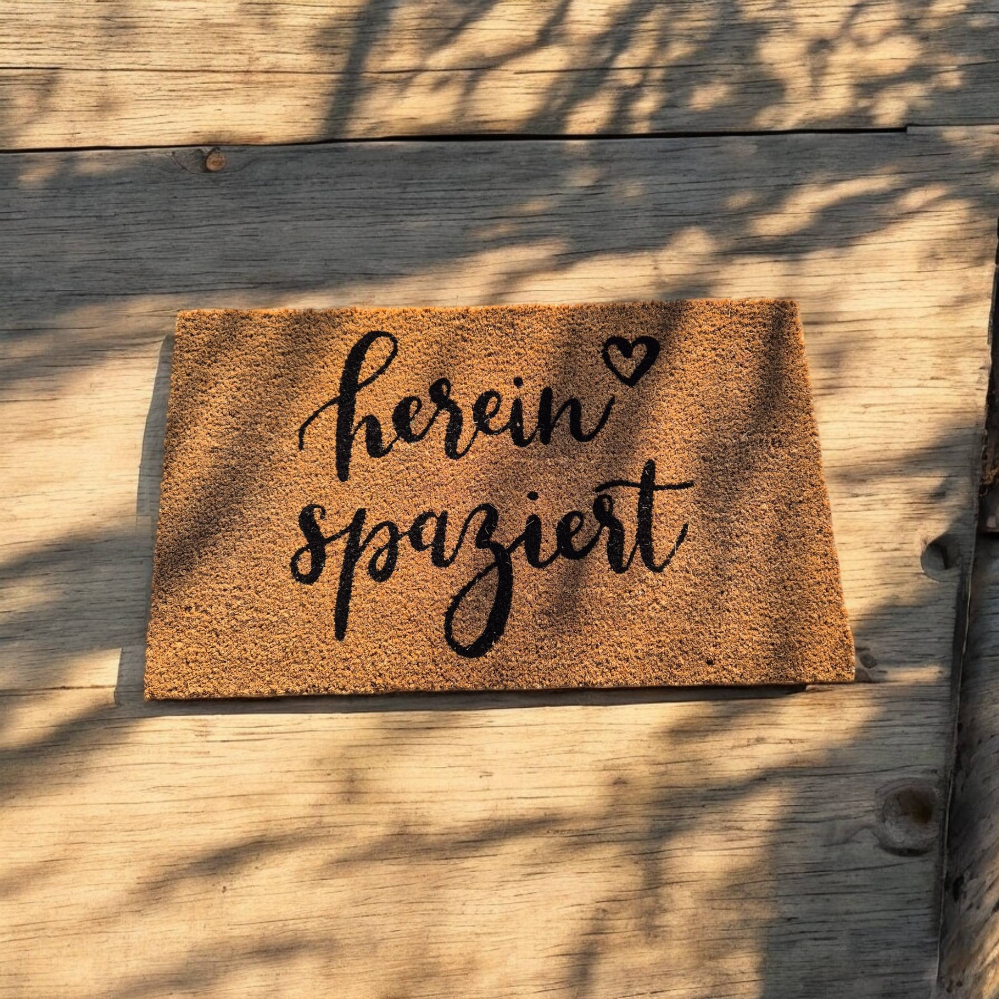 Fußmatte "Hereinspaziert"