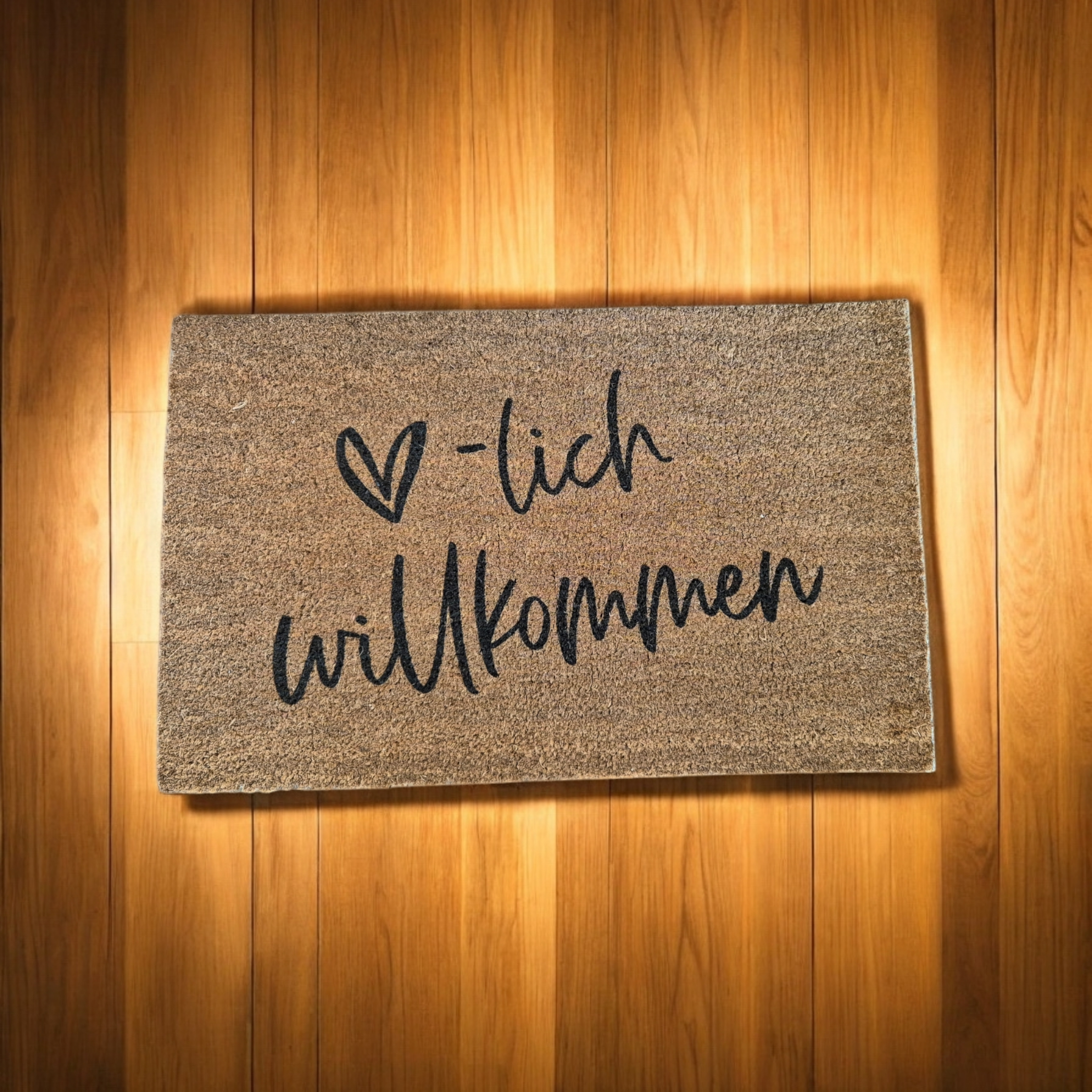 Fußmatte "Willkommen"