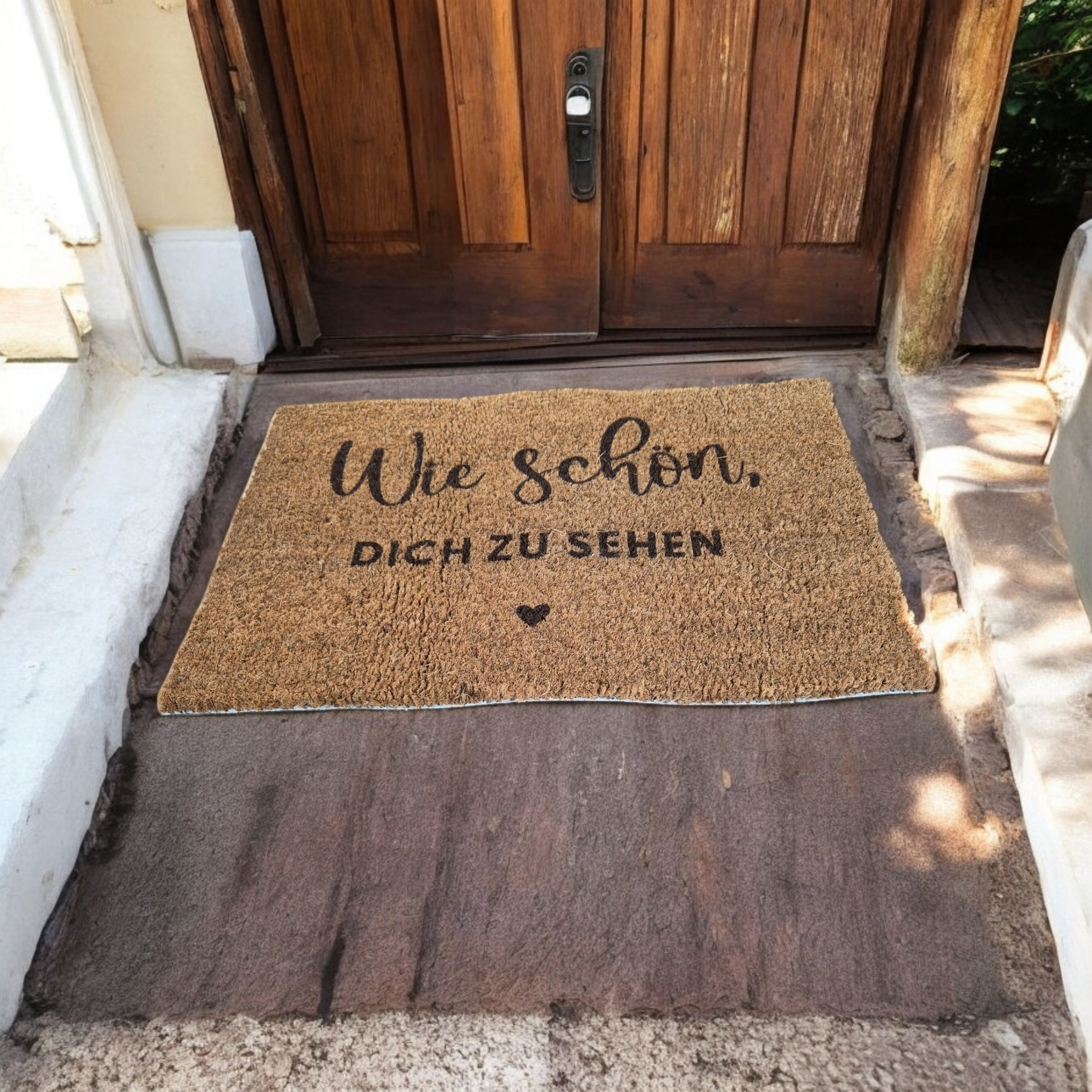 Fußmatte "Schön, dich zu sehen"