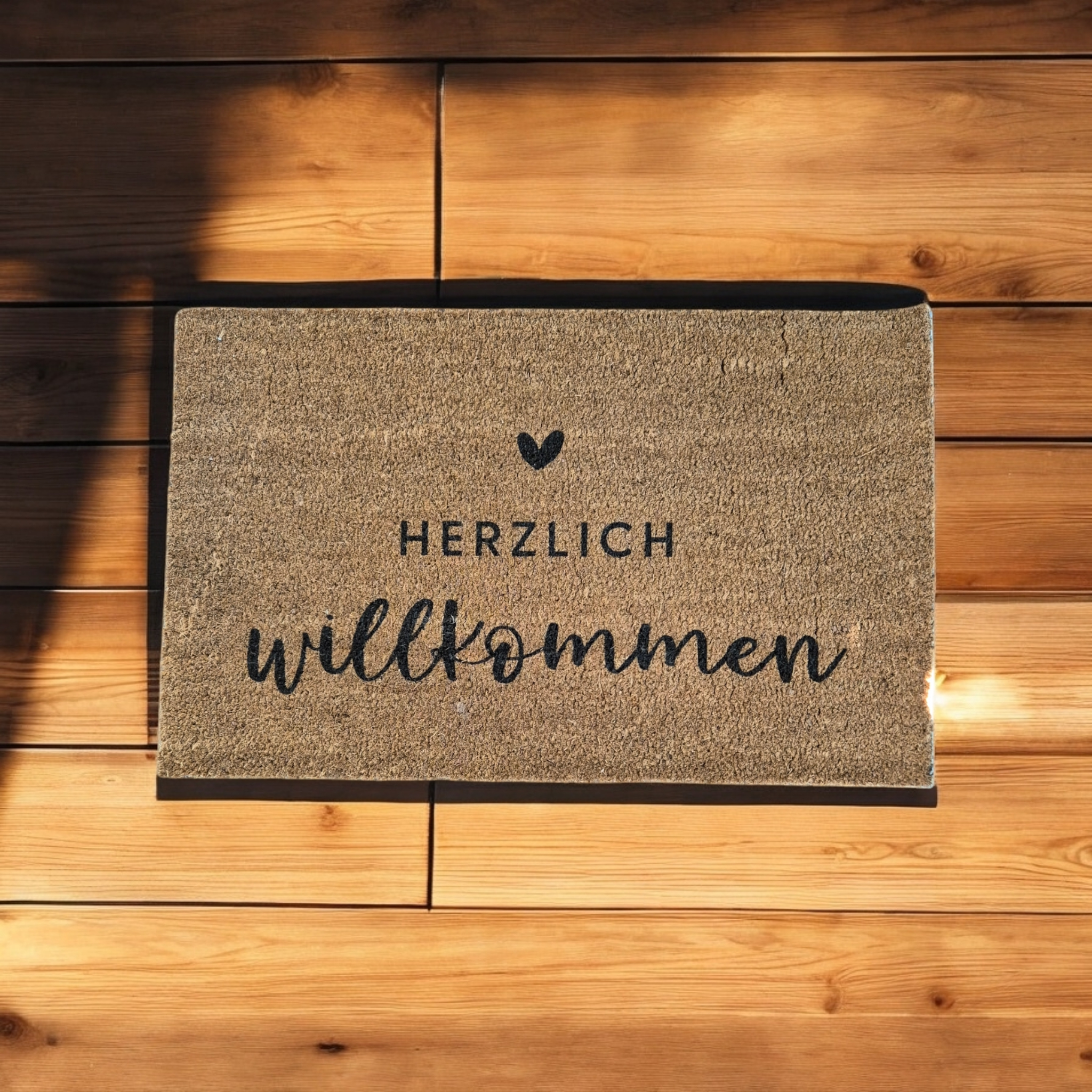 Fußmatte "Herzlich Willkommen"