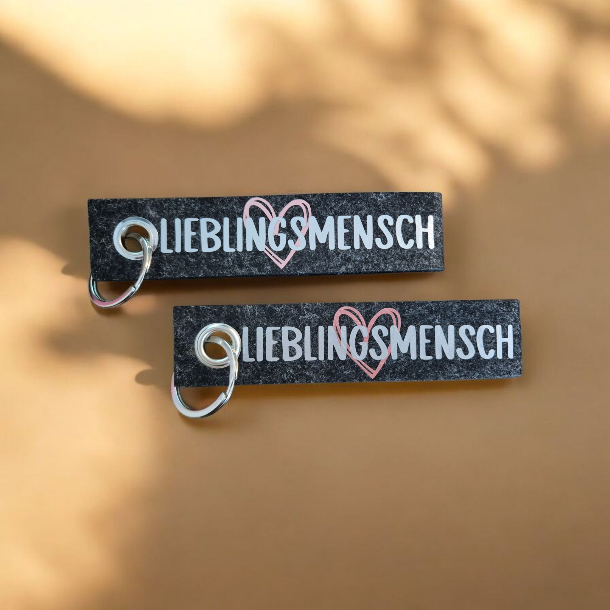 Schlüsselanhänger aus Filz