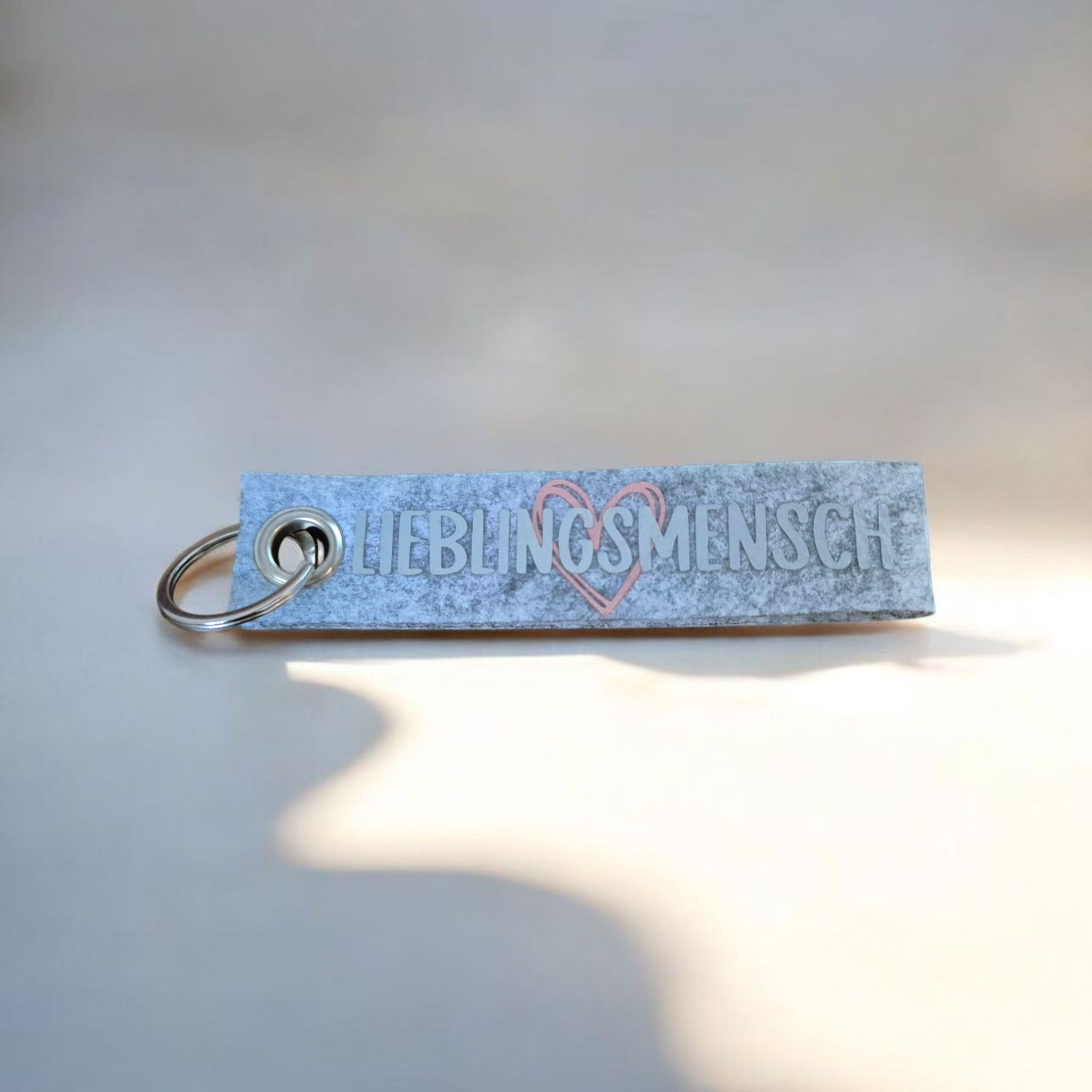 Schlüsselanhänger aus Filz