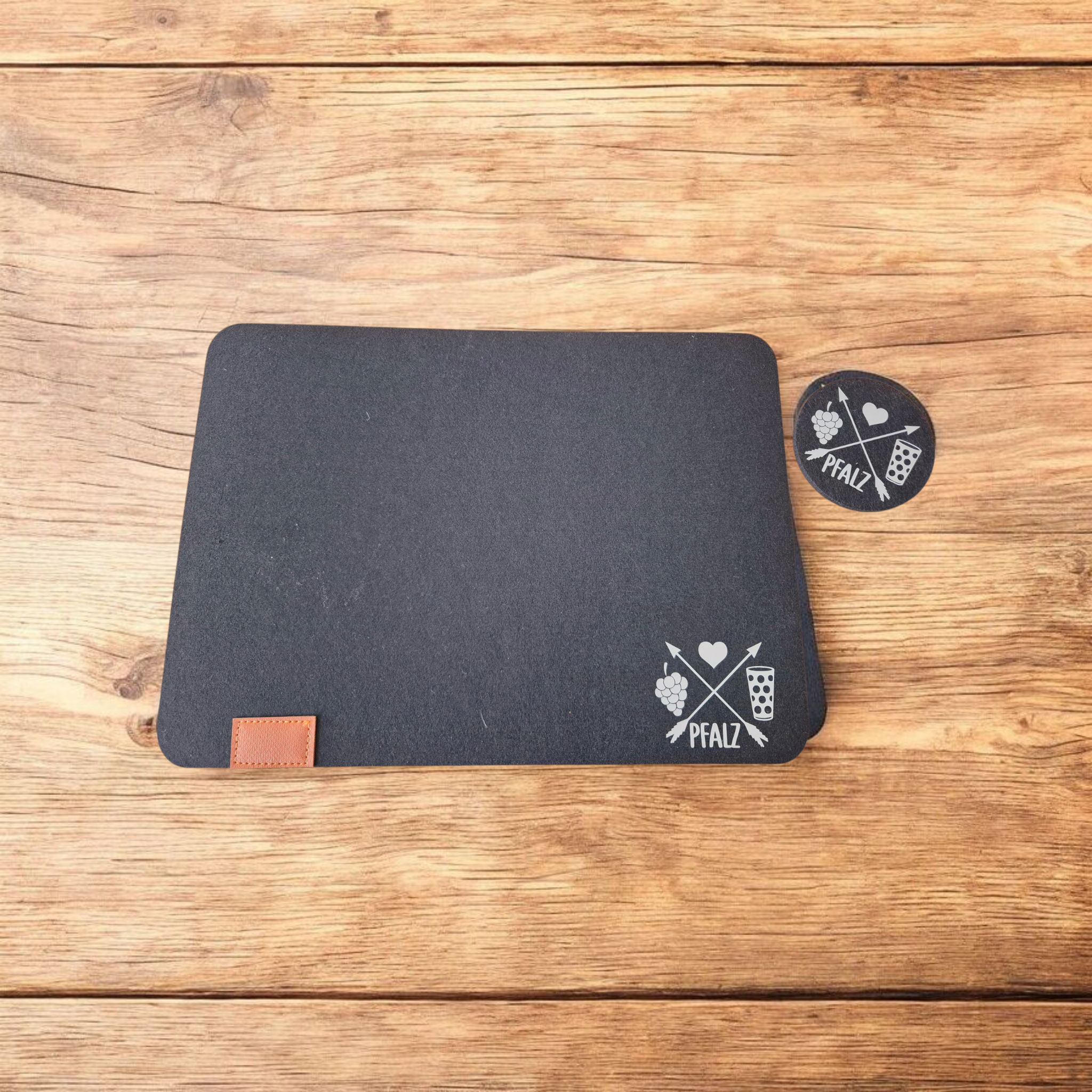 Platzset inkl. Untersetzer PFALZ 
