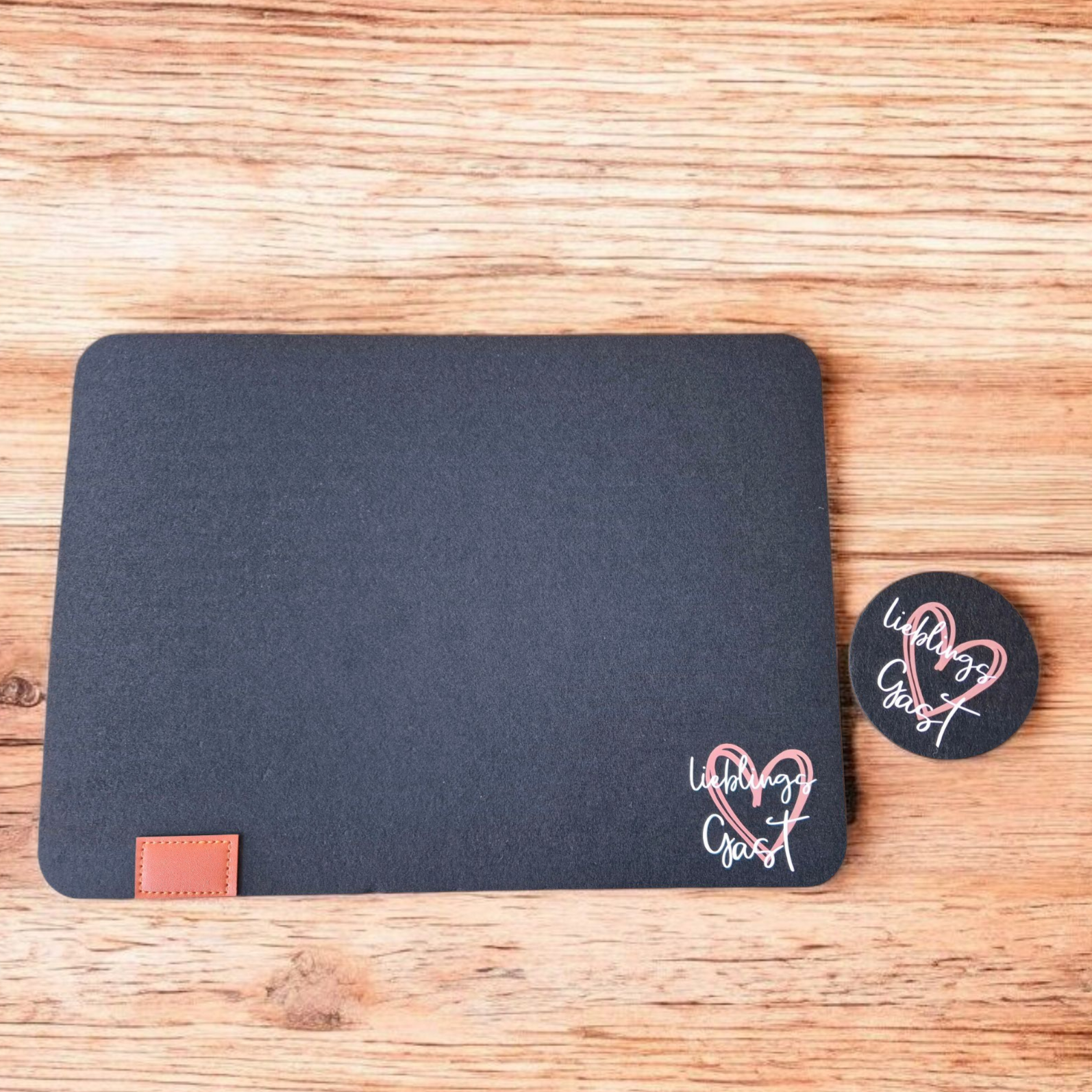 Platzset inkl. Untersetzer LIEBLINGSGAST