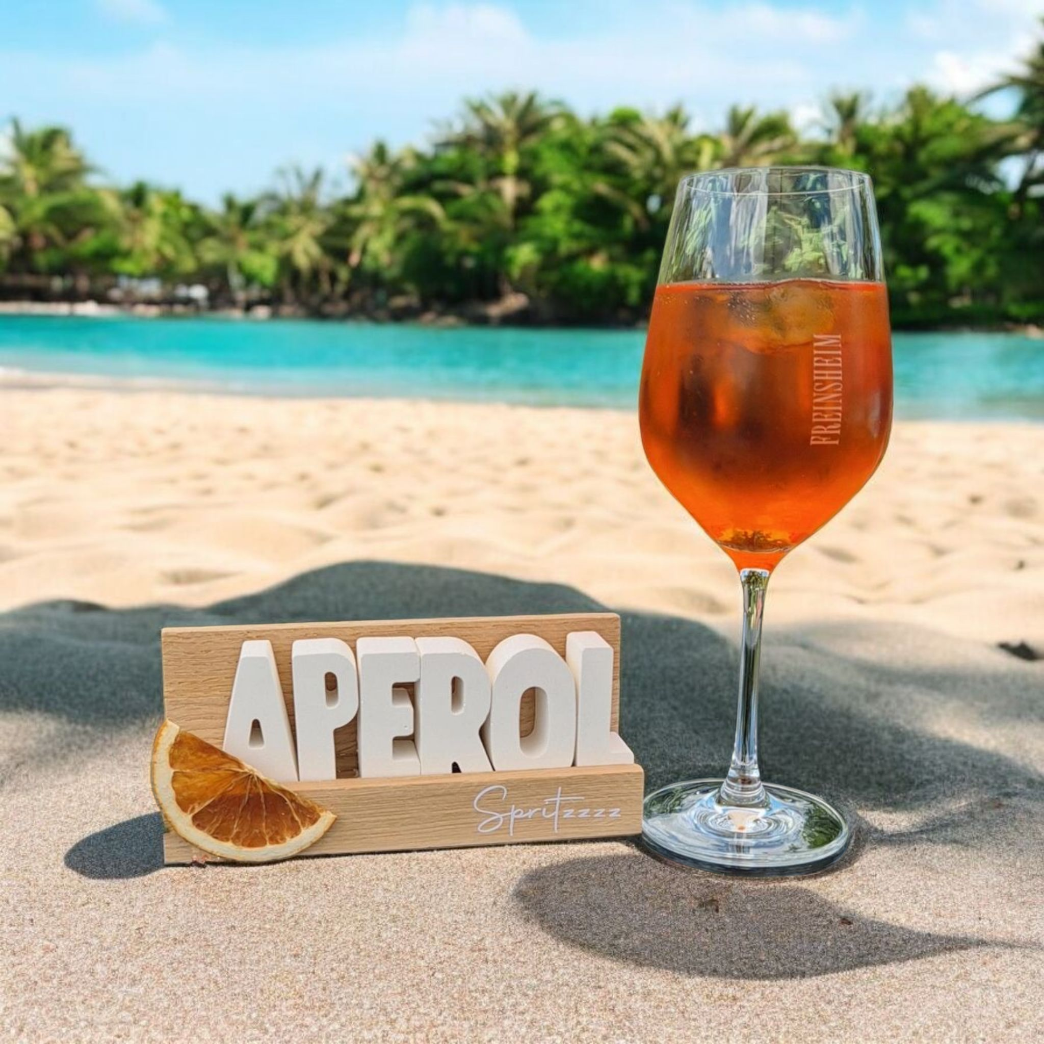 Dekoaufsteller "Aperol Spritzzz"