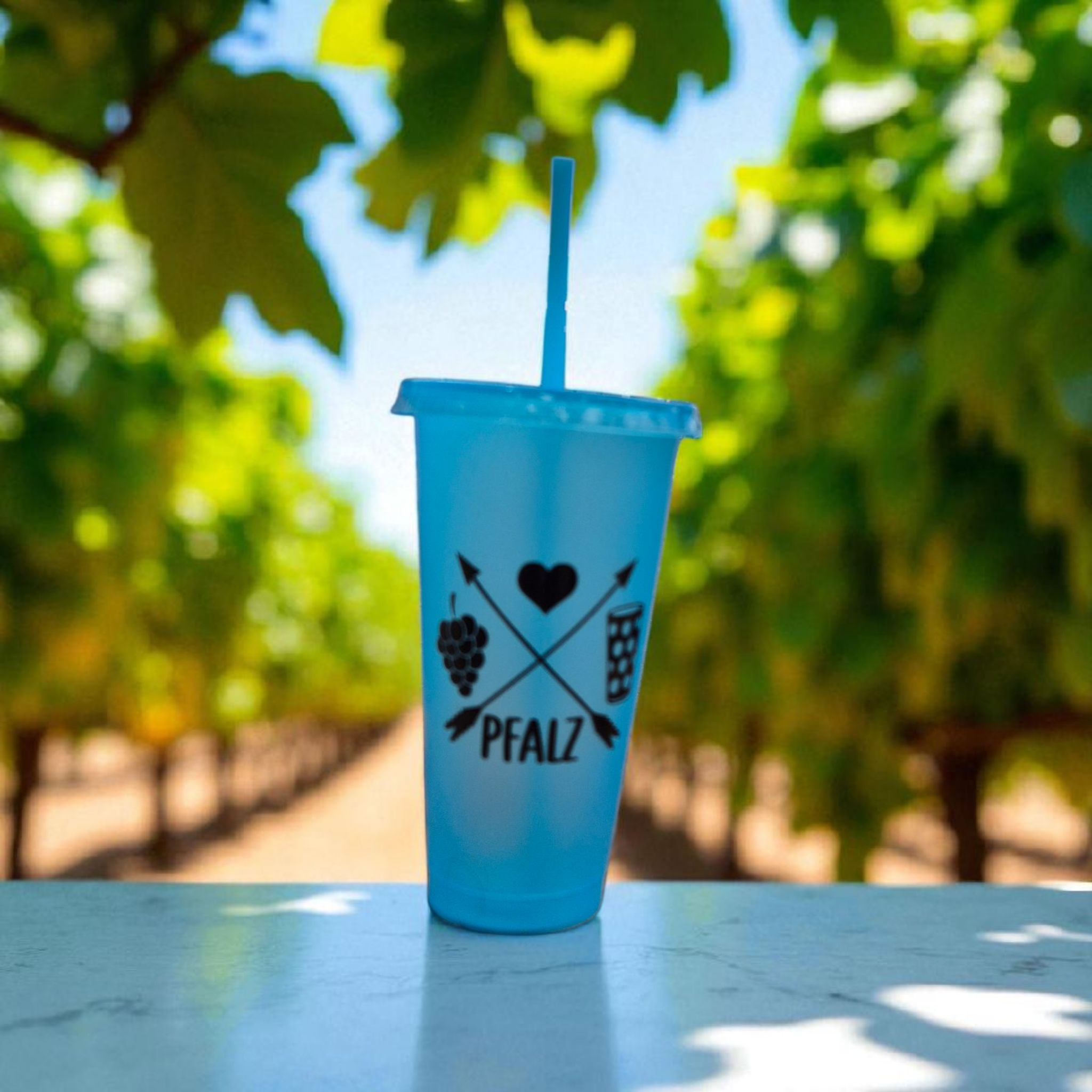 Pfalzliebe Becher to Go (XXL) Glitzer Edition