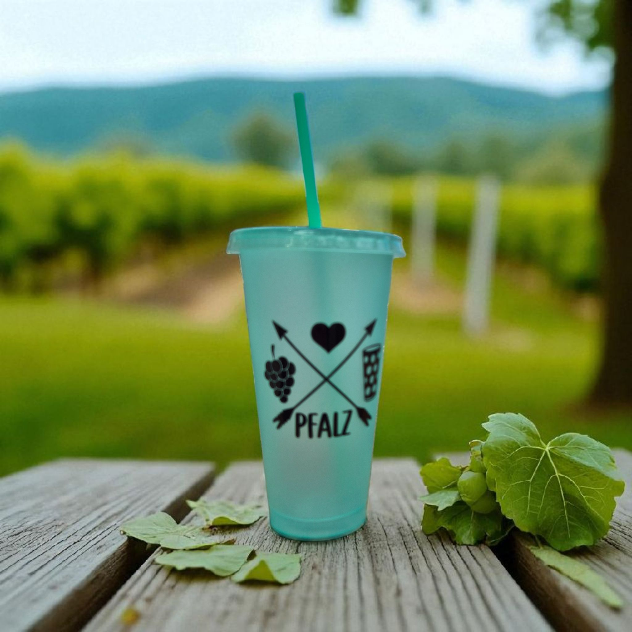 Pfalzliebe Becher to Go (XXL) Glitzer Edition