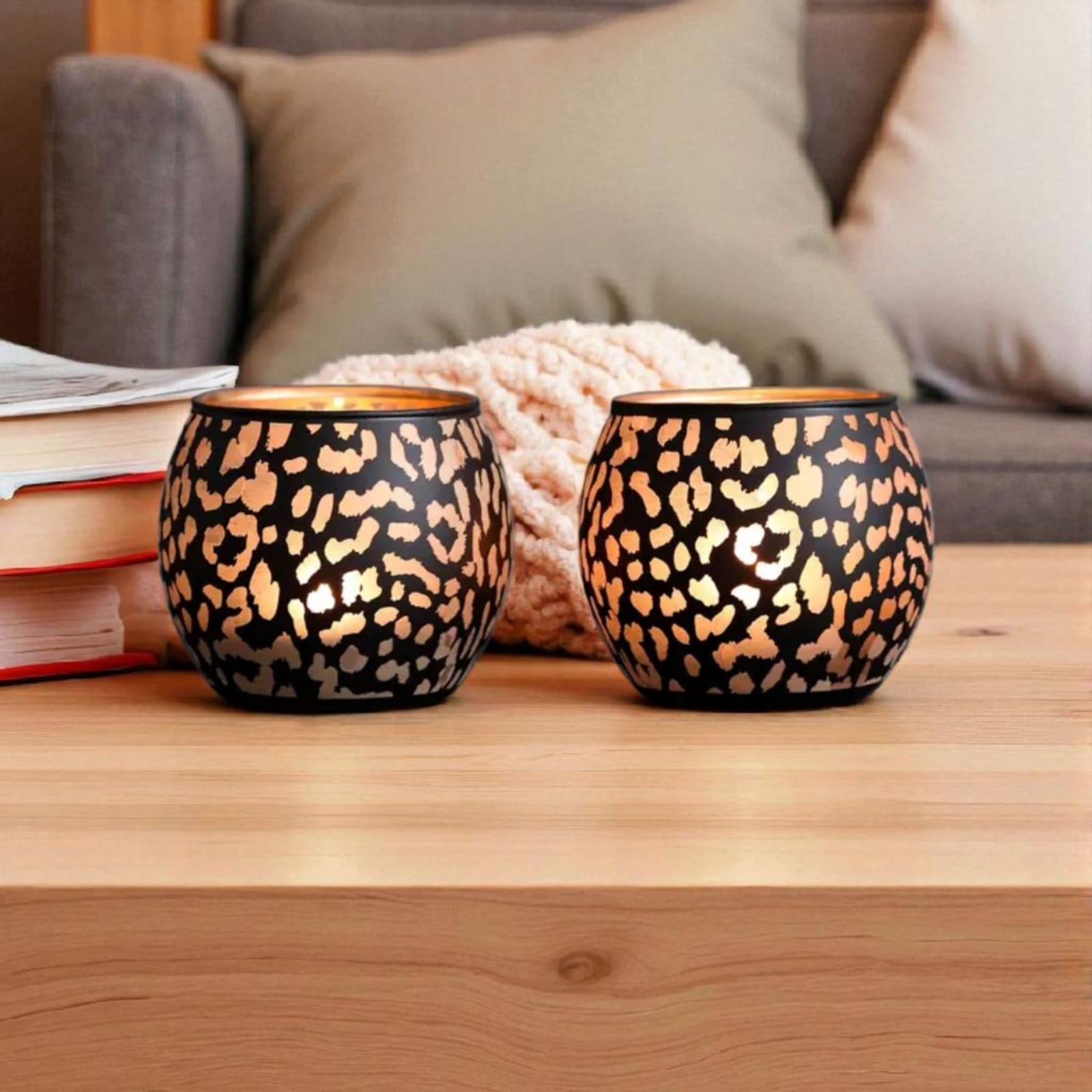 Wild Elegance Candle Holders