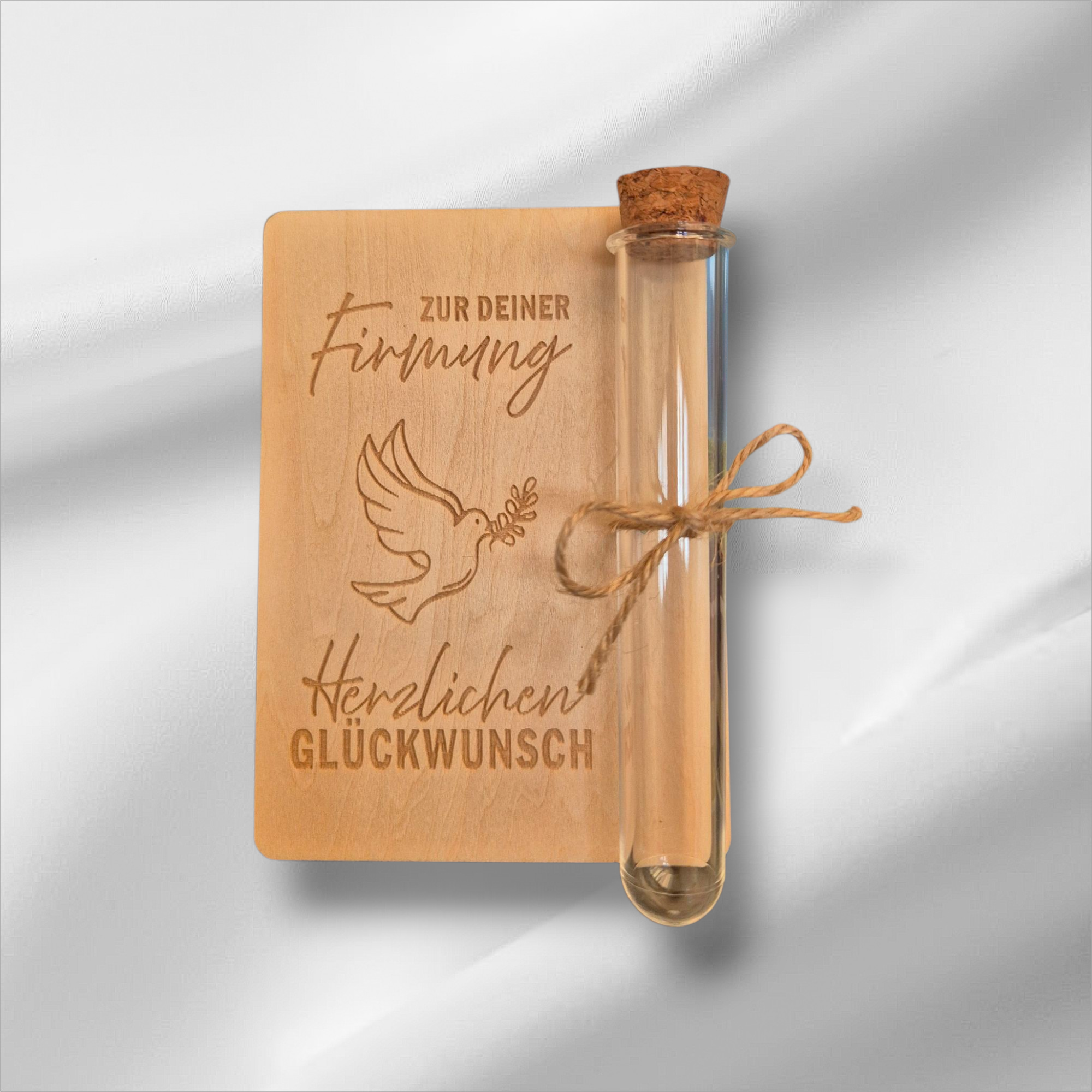 Wunscherfüller zur Firmung aus Holz