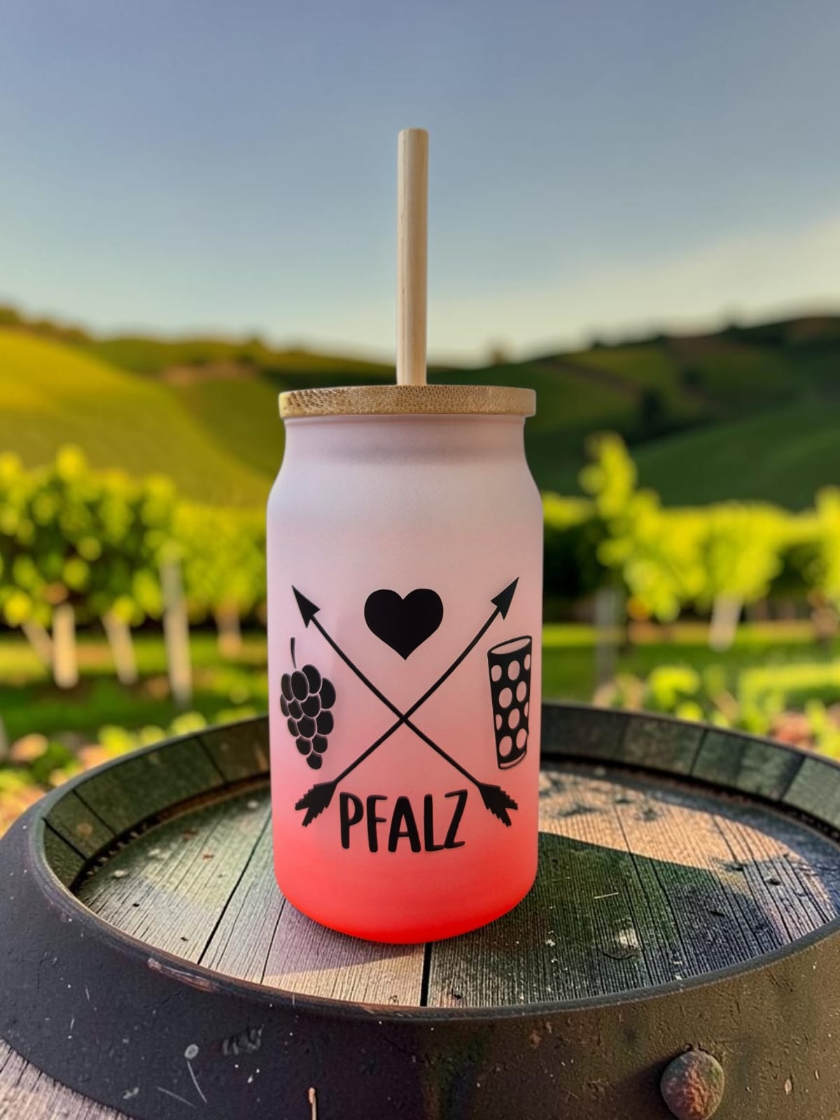 Pfalzglas Milchig