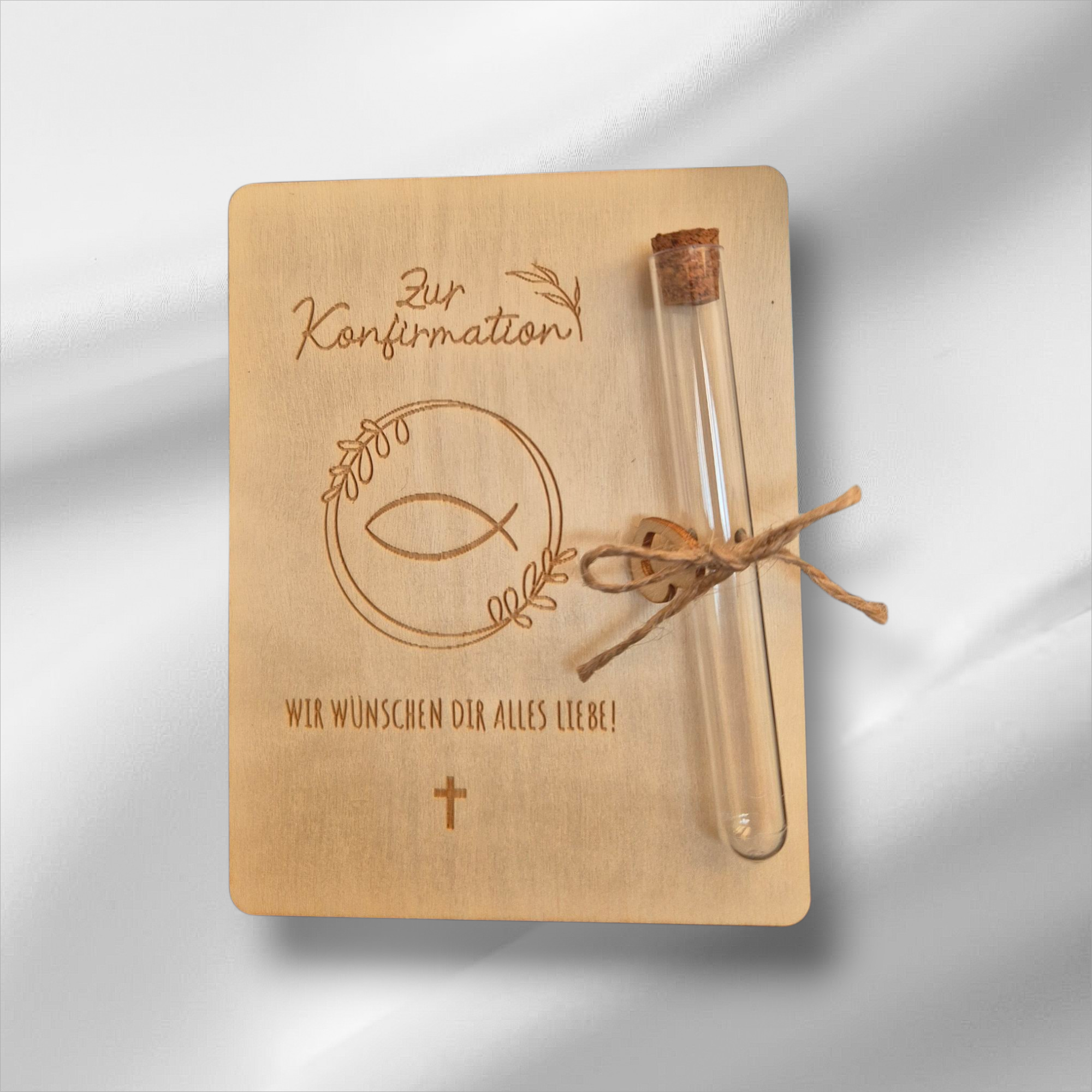 Wunscherfüller zur Konfirmation aus Holz