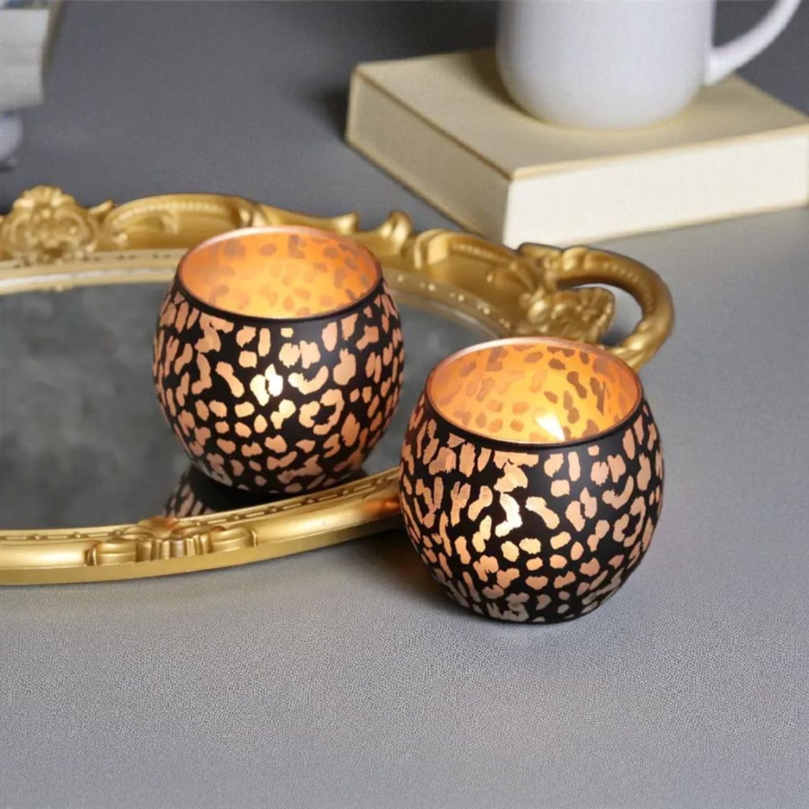 Wild Elegance Candle Holders