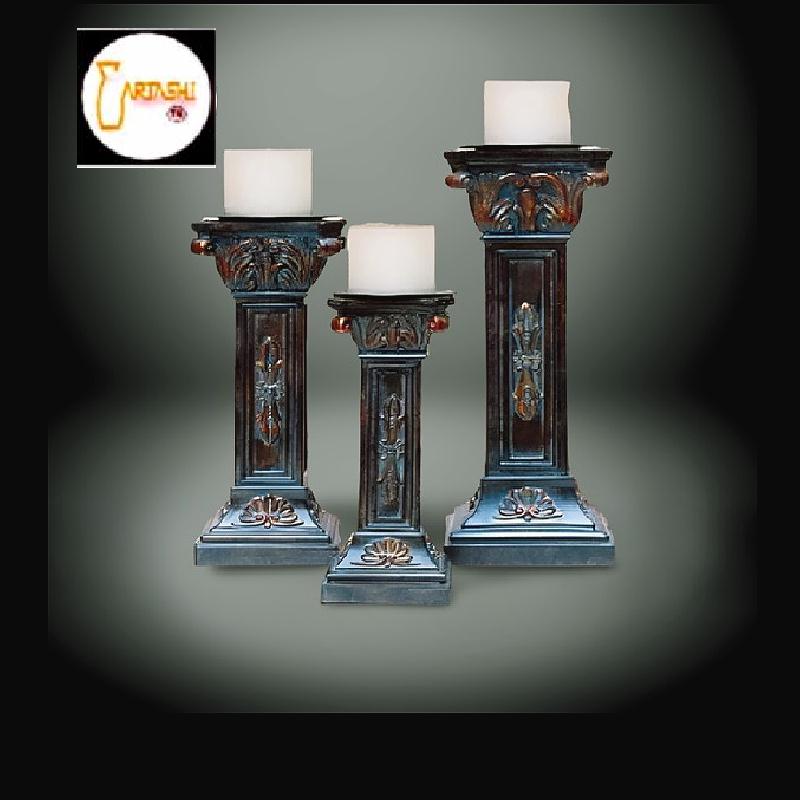 Candle holders for tall candles