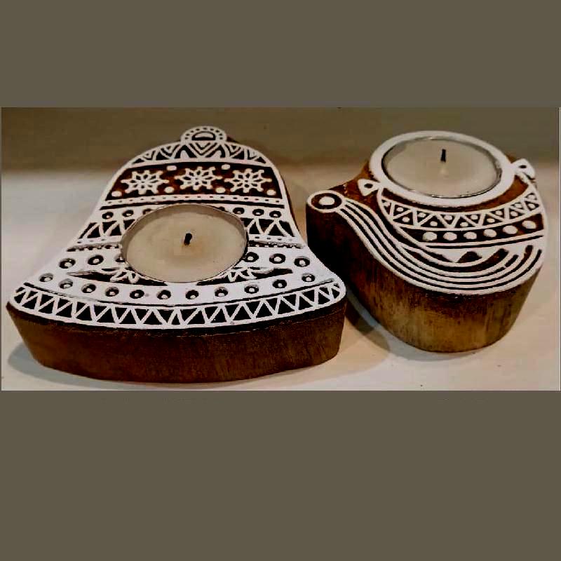 Tealight candle holders