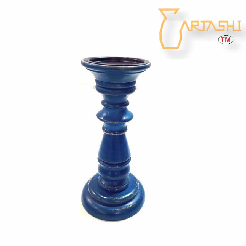 Candle stand wooden