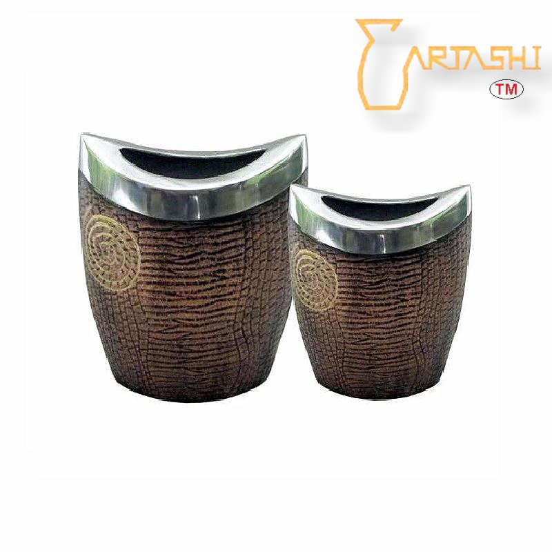 Decorative vases aluminum