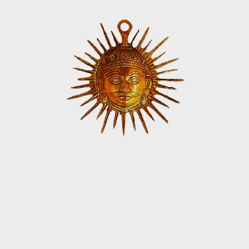 Wall hanging brass