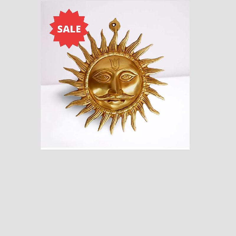 Sun metal decor