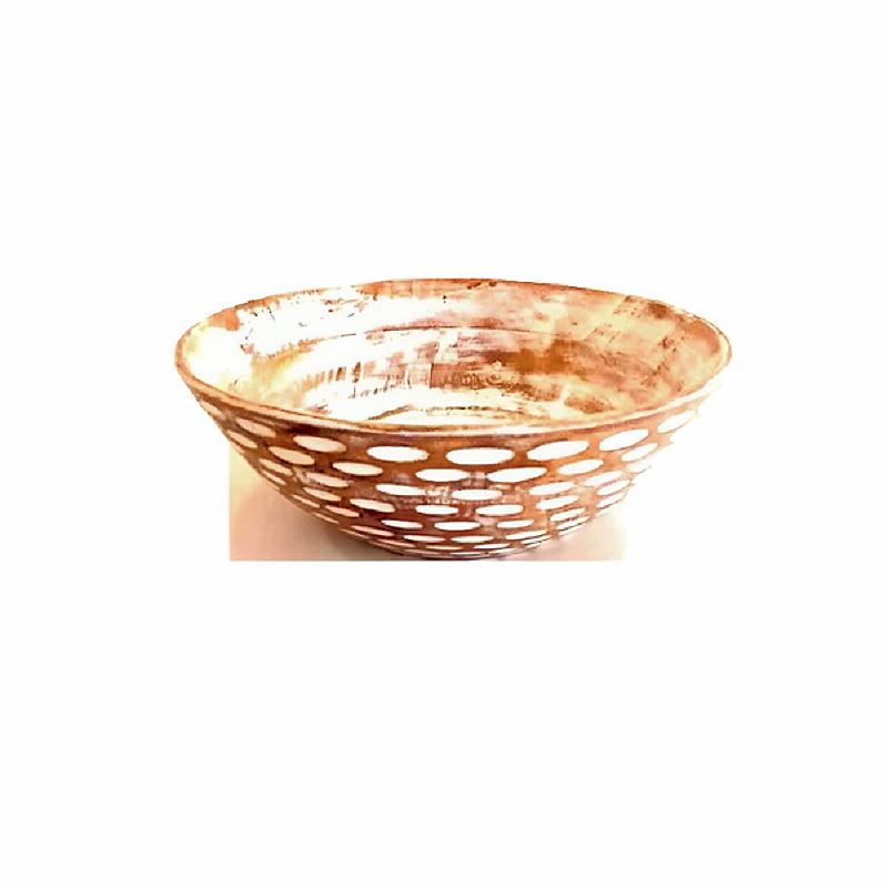 Vintage wood bowls