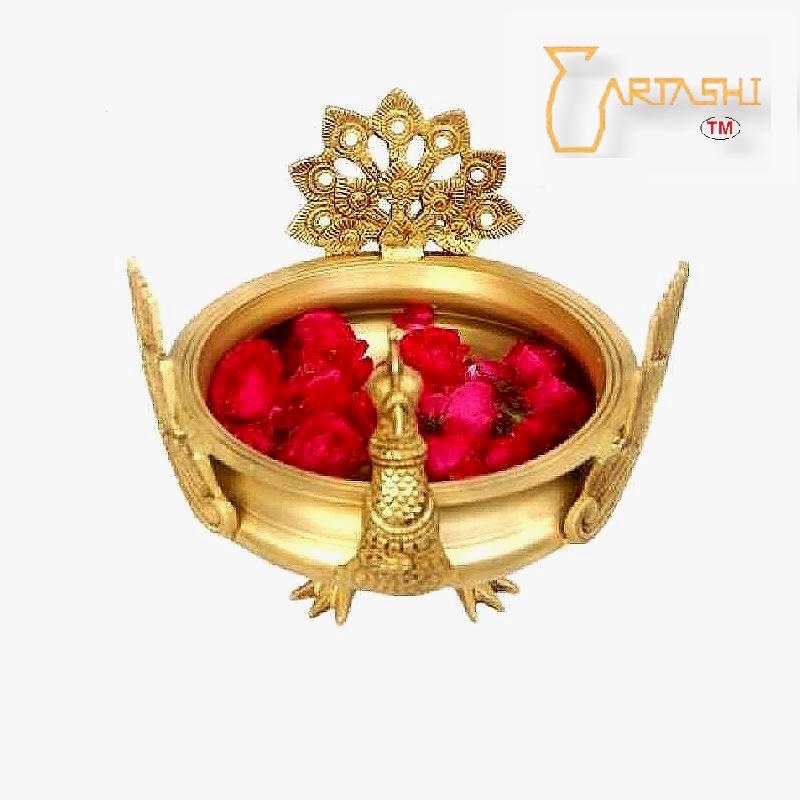 Decorative bowl brass