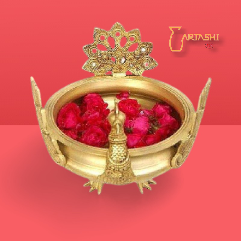 Decorative bowl brass