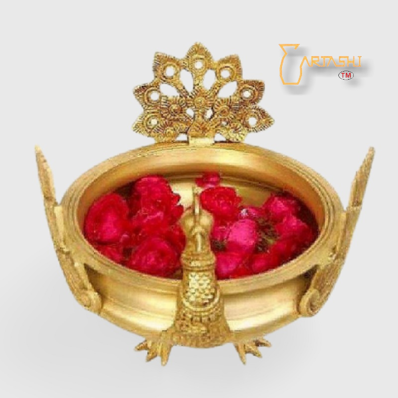 Decorative bowl brass