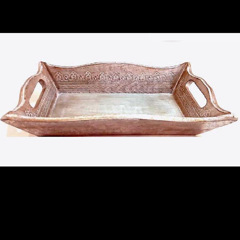 Vintage wood tray