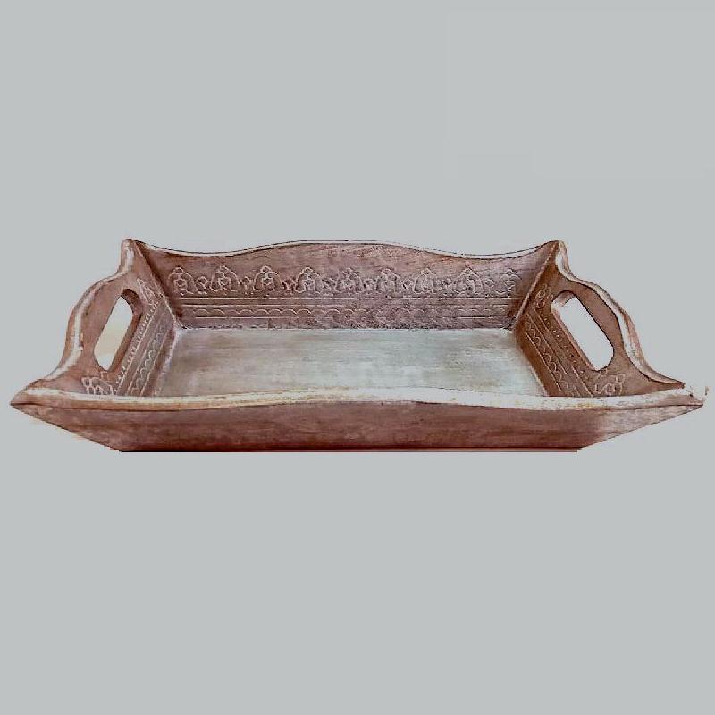 Vintage wood tray