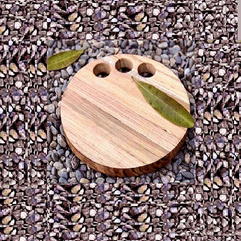 Round chopping board