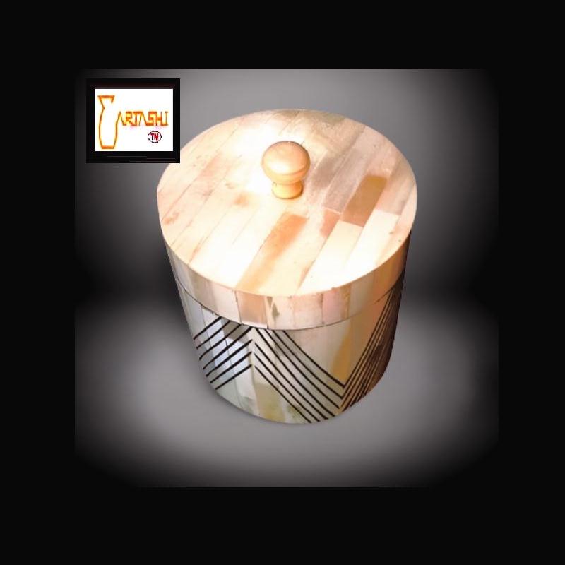 Cylindrical box jewelry