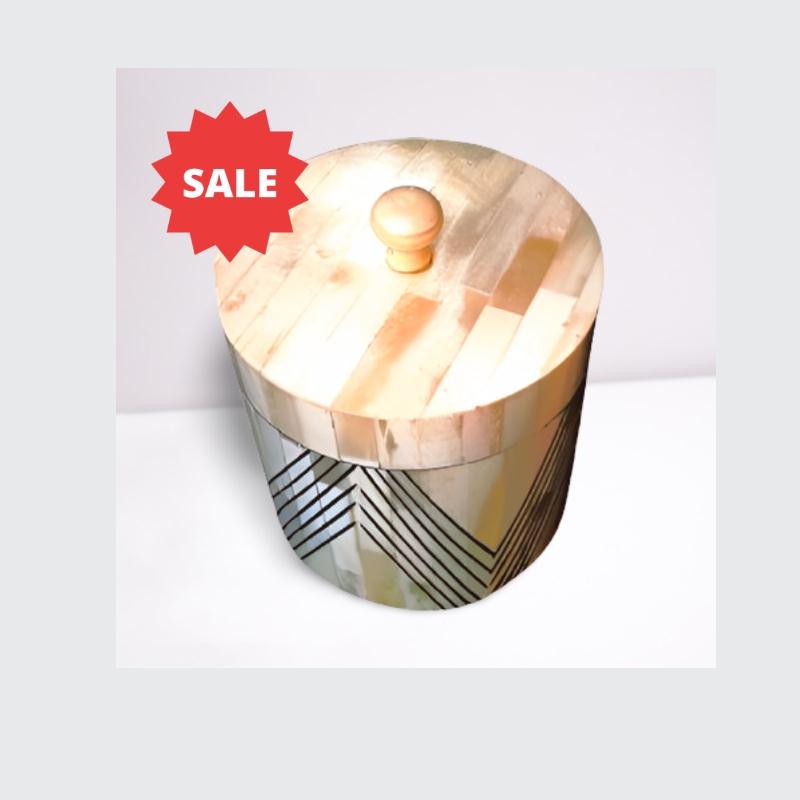 Cylindrical box jewelry