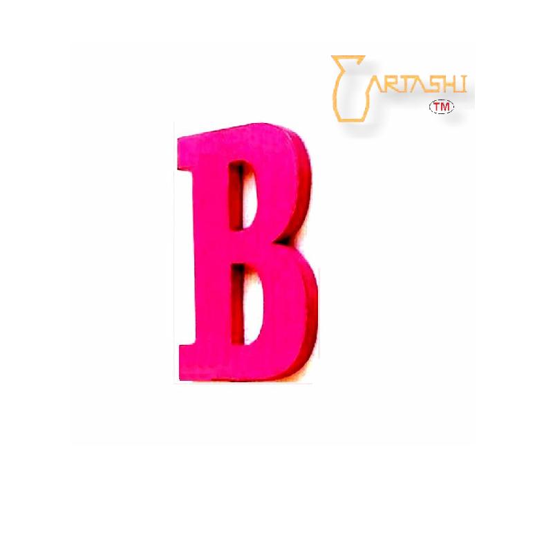 Wooden alphabets handmade