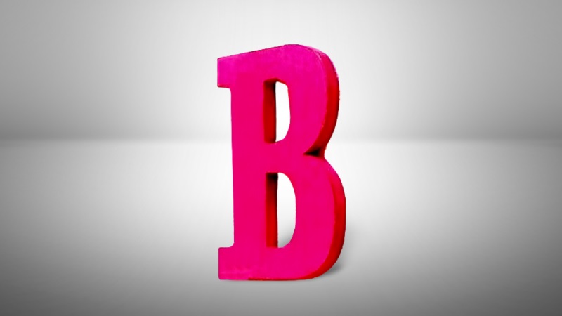 Wooden alphabets handmade