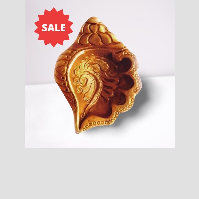 Designer diya brass