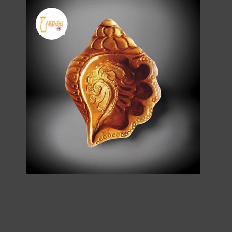Designer diya brass