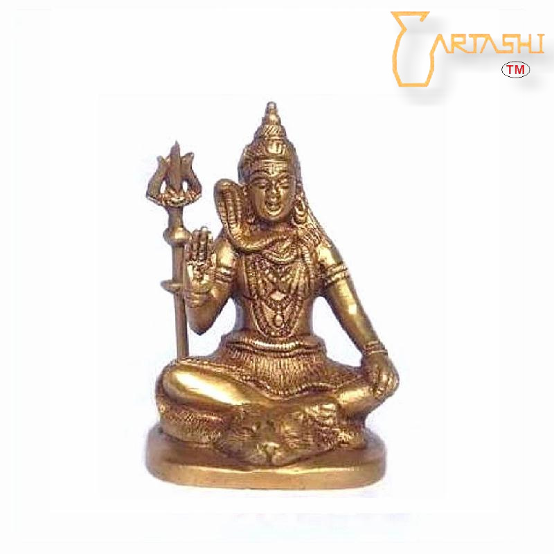 Shankar statuette brass